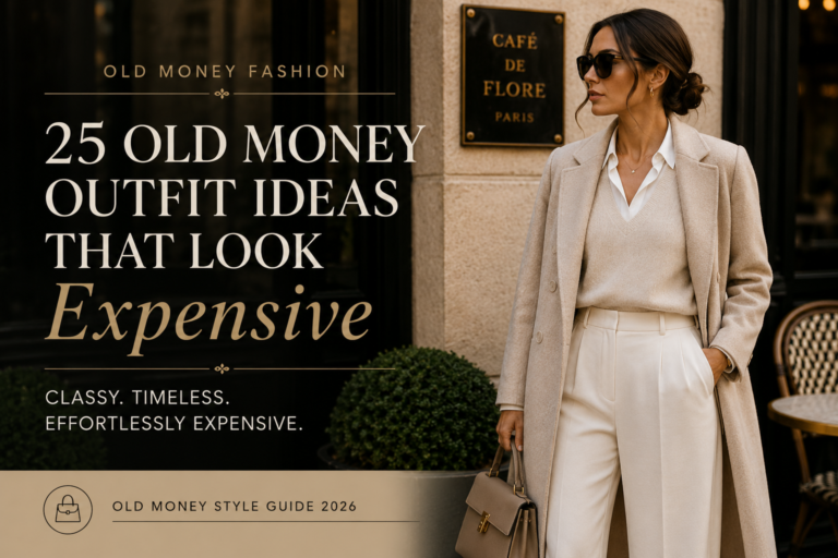 25 Old Money Outfit Ideas That Look Expensive