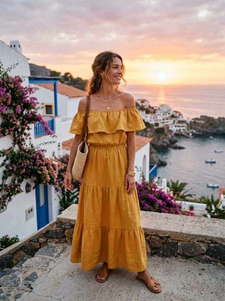 coastal dresses for women Coastal Cottage Cabana Shift Dress 3X